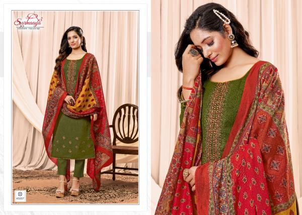 Sarmaaya Rihana Lawn Cotton Designer Dress Material